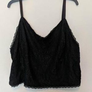 Laced crop top